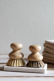 Sustainable Dishwashing Duo | Pot Scrubber + Dish Brush