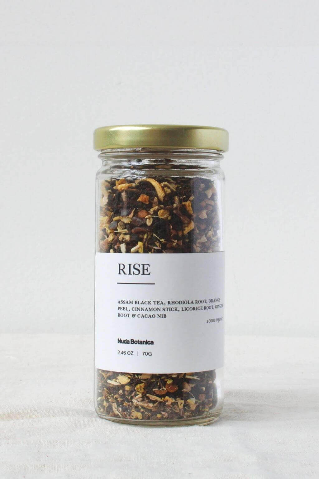 Rise Premium Organic Tea Nuda Botanica