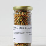 Turmeric + Ginger Organic Herbal Tea Nuda Botanica