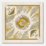 Mushroom + Ferns Bandana