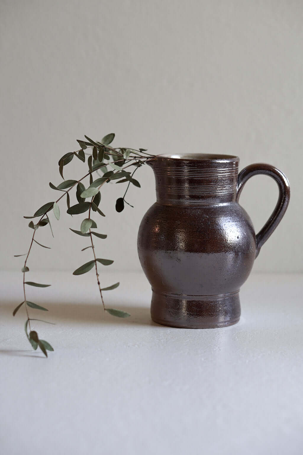 Poterie Renault | Vintage French Salt Glaze Stoneware Pitcher