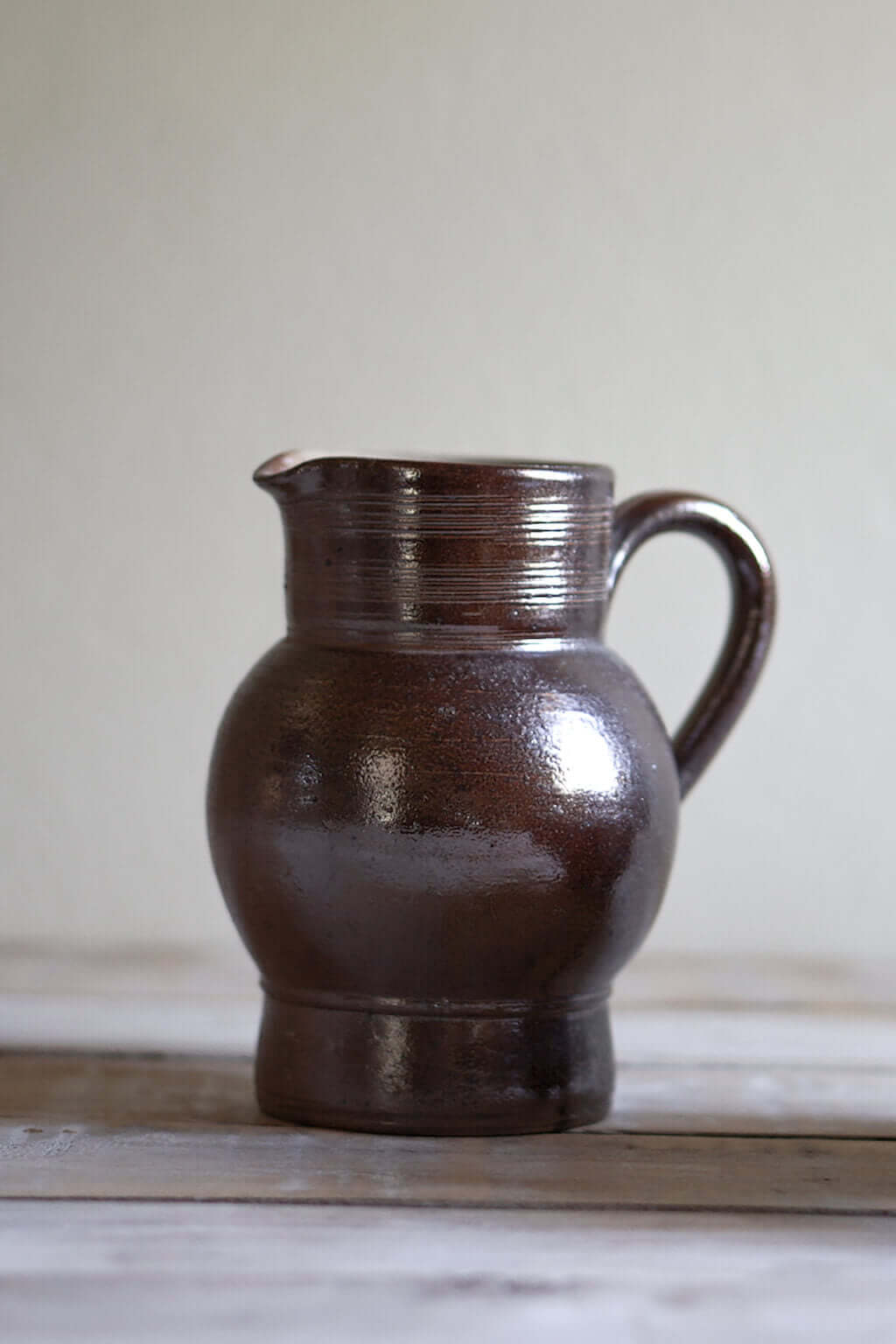 Poterie Renault | Vintage French Salt Glaze Stoneware Pitcher