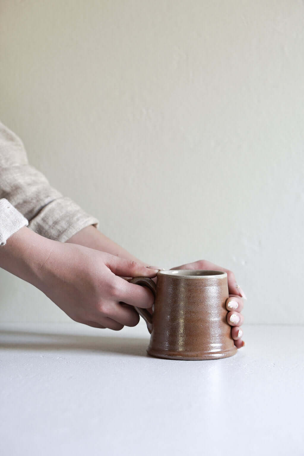 Poterie Renault | French Salt Glaze Petite Stoneware Mug