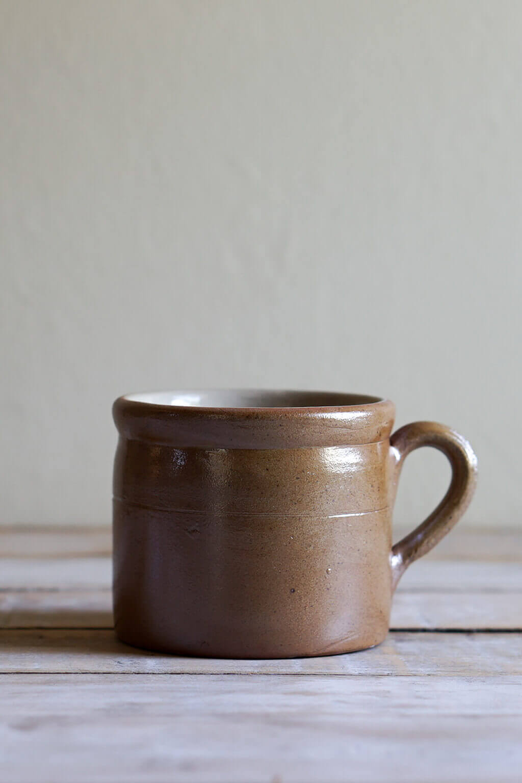 Poterie Renault | Vintage French Salt Glaze Stoneware Soup Crock