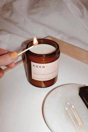 ROEN: Nocturne Amber Glass Candle