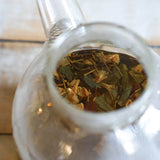 Borosilicate Glass Teapot Kettle | Bamboo Lid