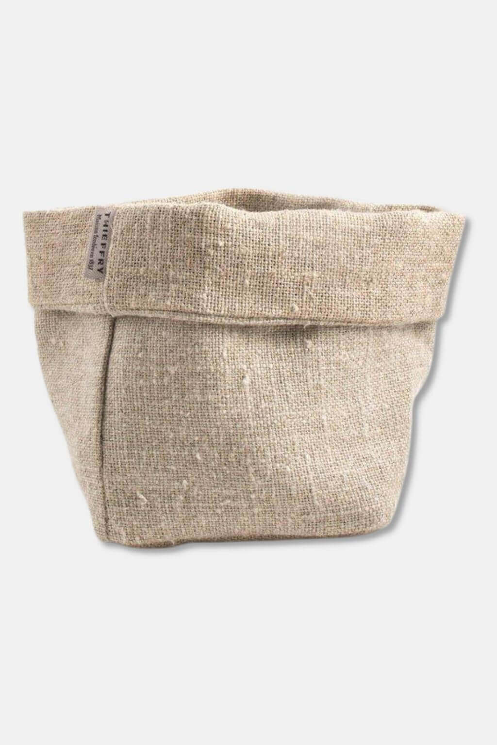 Thieffry Bagatelle Linen Bread Basket