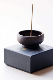 Wabi Sabi Mud Clay Incense Bowl