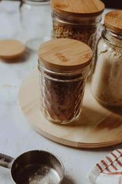 Bamboo Lid for Mason Jar | Regular Mouth